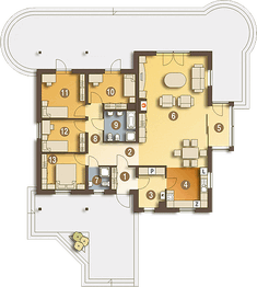 Parter projektu - Cyrus bez garażu [B]