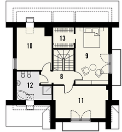 Poddasze projektu - Bella 5