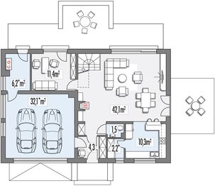 Parter projektu - Kevin wersja A bez wykusza paliwo stałe