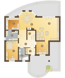 Parter projektu - Dzierlatka IV bez garażu [B]