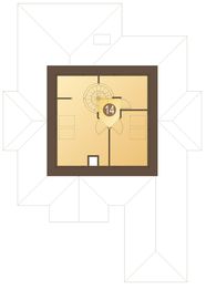 Poddasze projektu - Bartosz z garażem 1-st. [A]