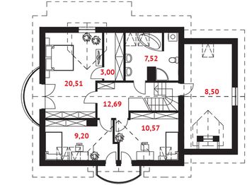 Poddasze projektu - Isabela