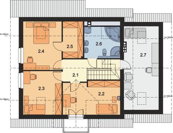 Poddasze projektu - Ajaks Bis