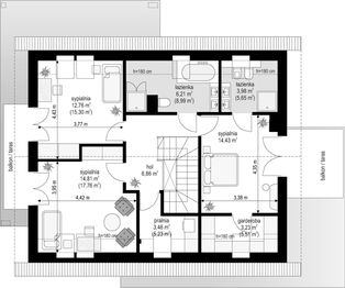 Poddasze projektu - Albatros 2
