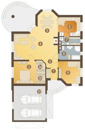 Parter projektu - Beata II z garażem 2-st. [A]