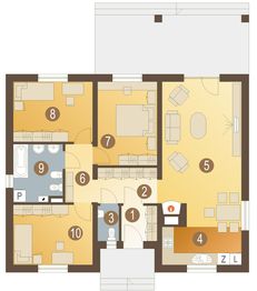 Parter projektu - Kalina bez garażu [B]