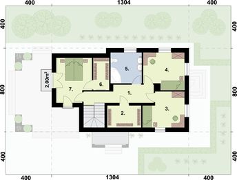 Piętro 1 projektu - Columbia