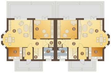 Parter projektu - Czapla bez wiaty bliźniak [B-BL]