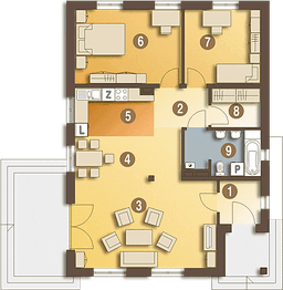 Parter projektu - Pawełek bez garażu [B]