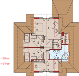 Poddasze projektu - Edek