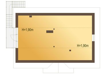 Poddasze projektu - Lolek bez garażu [B]