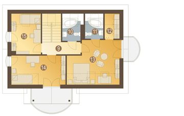 Poddasze projektu - Mario bez garażu [B]