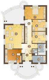 Parter projektu - Leda bez garażu [B]