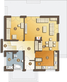 Parter projektu - Tamara bez garażu [B]