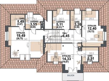 Poddasze projektu - Rumcajs N 2G