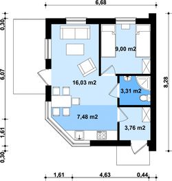 Parter projektu - G266 - Budynek letniskowy