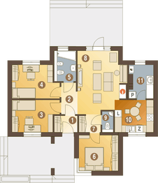 Parter projektu - Polluks bez garażu [B]