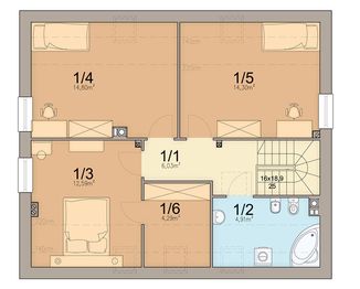 Poddasze projektu - Tamarillo 4