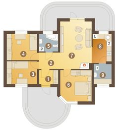 Parter projektu - Skowronek II bez garażu [B]