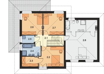 Piętro 1 projektu - Euzebiusz