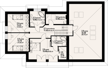 Poddasze projektu - Sławków ggx