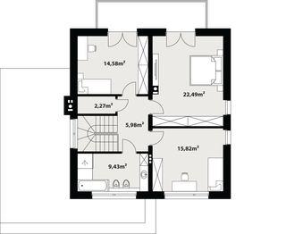 Piętro 1 projektu - Nowik