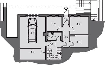 Piwnica projektu - A024 "sudecki"