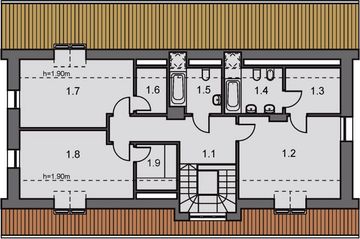 Poddasze projektu - A024 "sudecki"