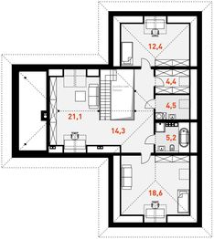 Poddasze projektu - Komfortowy 2