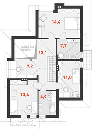 Poddasze projektu - Własny 1