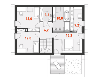 Poddasze projektu - Wygodny 2