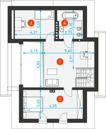 Poddasze projektu - Z Widokiem 1