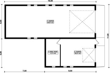 Parter projektu - G281 - Budynek garażowo - gospodarczy