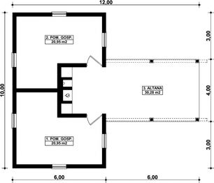 Parter projektu - G282 - Budynek gospodarczy