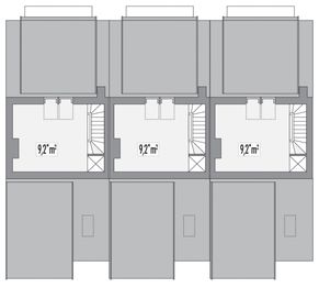 Poddasze projektu - Erwin - szereg l+s+p