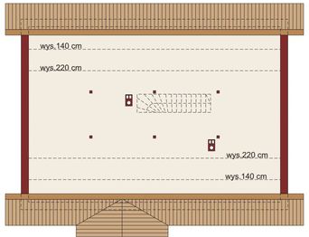 Poddasze projektu - Hoste