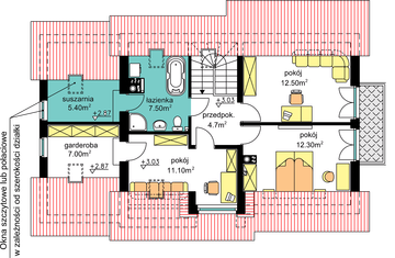 Poddasze projektu - BW-03 wariant 2