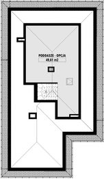 Poddasze projektu - E-180