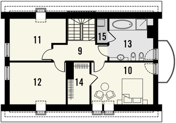 Poddasze projektu - Cekin