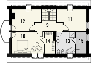 Poddasze projektu - Cekin 2
