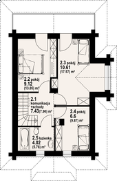 Poddasze projektu - Rytowo dwk