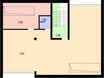 Piętro 1 projektu - PS-BP-210-20