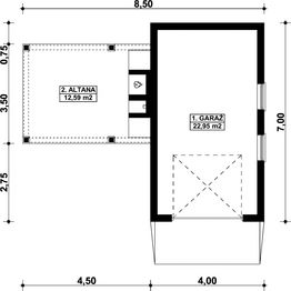 Parter projektu - G292 - Budynek garażowy
