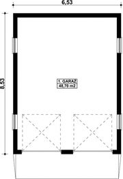 Parter projektu - G40 - Budynek garażowy
