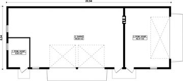 Parter projektu - G89 - Budynek garażowo - gospodarczy