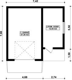 Parter projektu - G63 - Budynek garażowo - gospodarczy