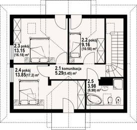 Poddasze projektu - Cisowo dws