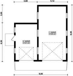 Parter projektu - G305 - Budynek garażowy