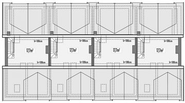 Poddasze II projektu - Hubert 2 zestaw 4 segmentów PL+SL+SL+LL