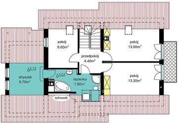 Poddasze projektu - BW-49 wariant 4